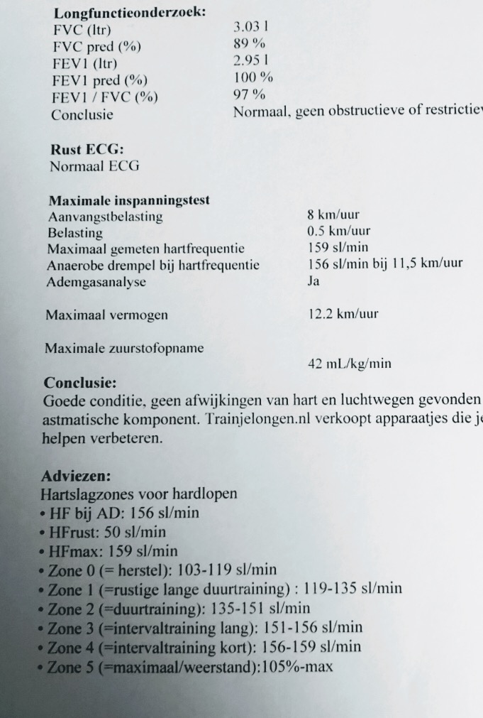 Sport medische keuring